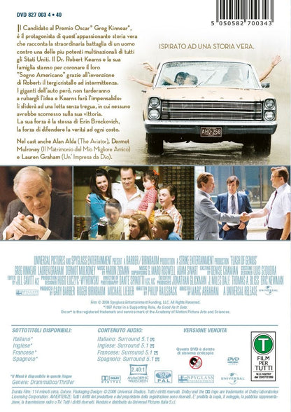 Flash Of Genius - (Italian Import)