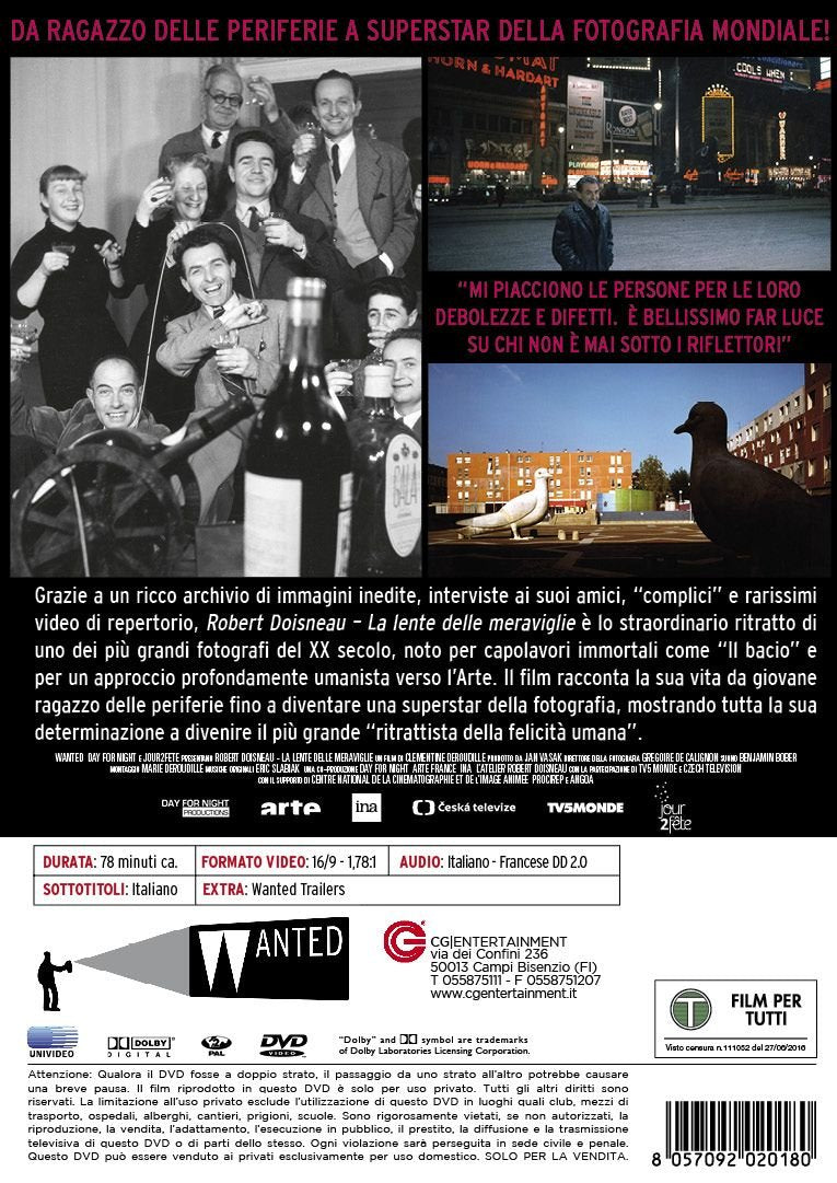 Robert Doisneau - La Lente Delle Meraviglie (1 DVD