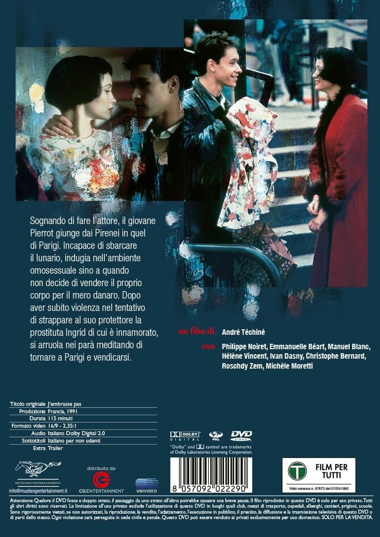 NOIRET,BEART,BLANC,VINCENT,BERNARD - NIENTE BACI SULLA BOCCA (1 DVD