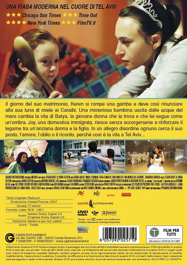 ADLER,LEIDMAN,SANDLER,KNOLLER,DE LATORRE - MEDUSE (1 DVD