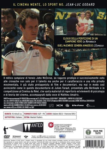 John Mcenroe: L`Impero Della Perfezione - (Italian Import)
