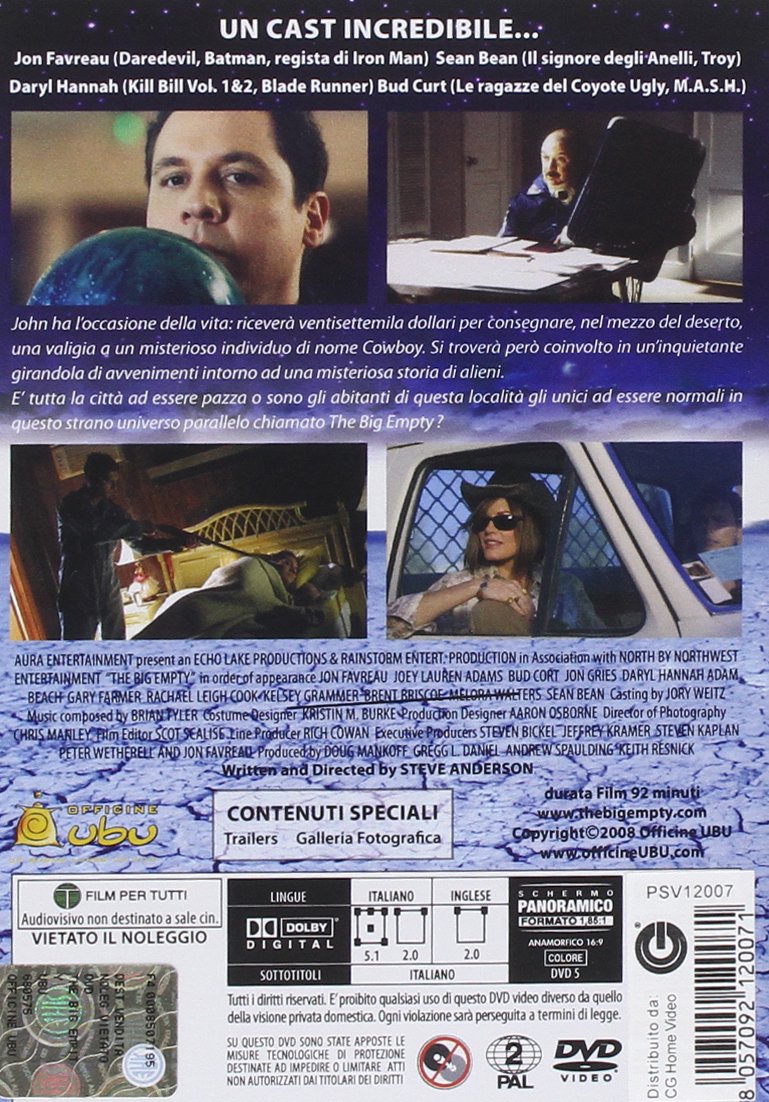 Big Empty (The) - (Italian Import)
