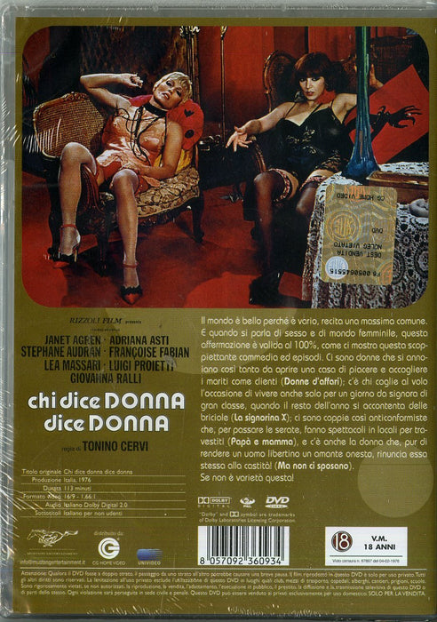 Chi Dice Donna Dice Donna - (Italian Import)