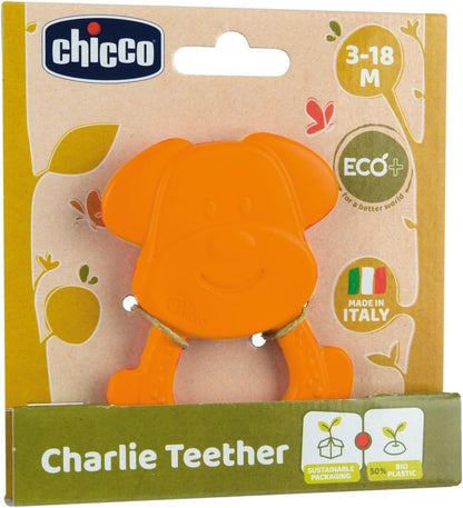 Chicco Charlie Eco+ Teether Dog 3-18 Months