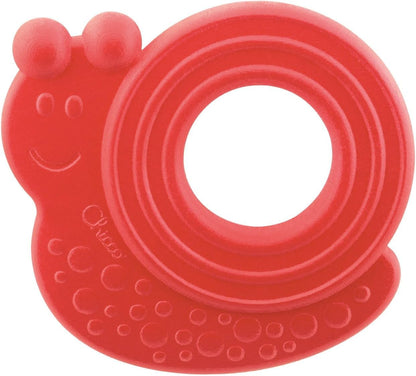 Chicco ECO+ Teething Toy, Molly the Snail | Sustainable Baby Toy, Recycled Plastic, 3 months + multicoloured 1 Count (Pack of 1)
