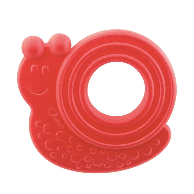Chicco ECO+ Teething Toy, Molly the Snail | Sustainable Baby Toy, Recycled Plastic, 3 months + multicoloured 1 Count (Pack of 1)