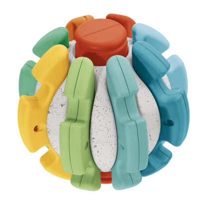 Chicco 2in1 Transform-a-Ball ECO +, Transformable Baby Ball, Shape Sorter and Stacking Puzzle Toy - Educational Toy 1 - 3 Years Old