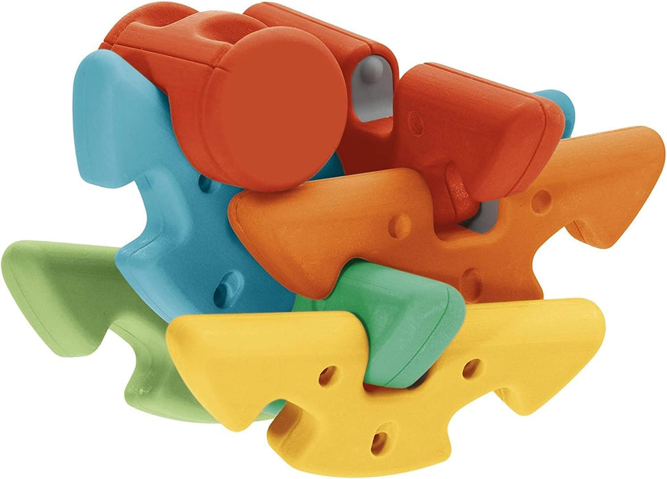 Chicco 2in1 Transform-a-Ball ECO +, Transformable Baby Ball, Shape Sorter and Stacking Puzzle Toy - Educational Toy 1 - 3 Years Old