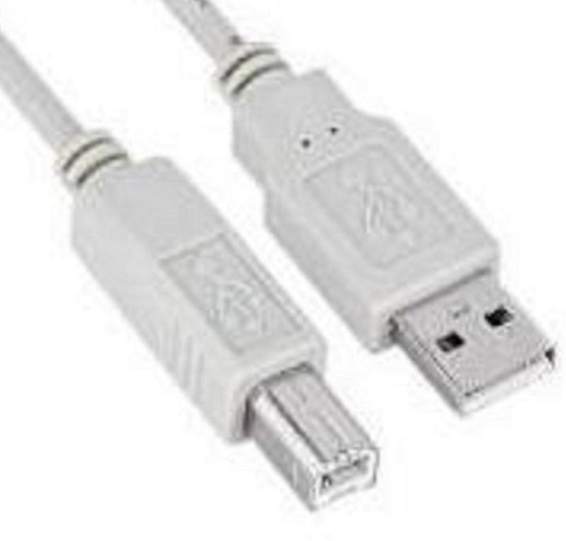 Nilox nx090301101 – USB Cable (USB A, USB B, Male/Male, White