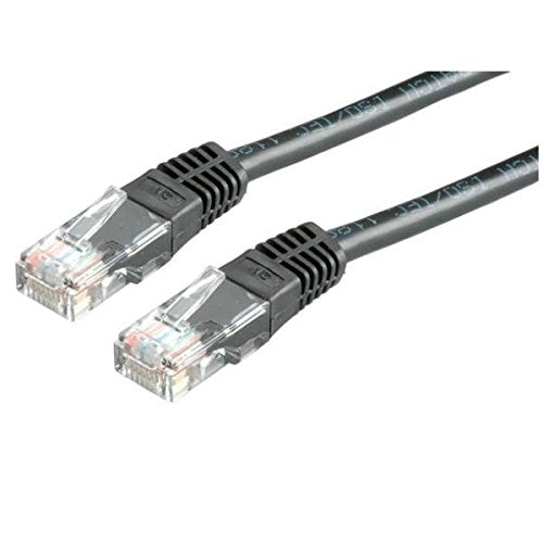NILOX 5m Cat6 UTP 5m Cat6 U/UTP (UTP) Black Network Cable - Network Cables (5 m, Cat6, U/UTP (UTP), RJ-45, RJ-45, Black