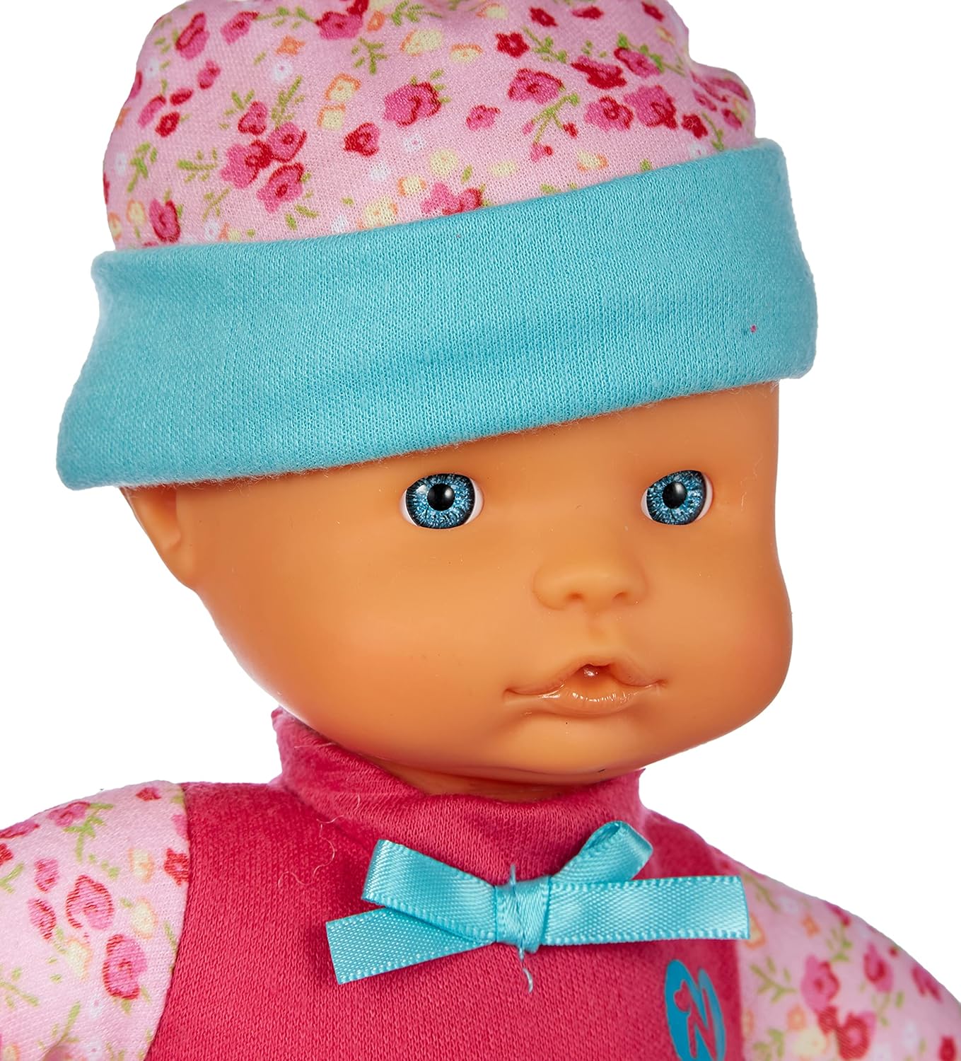 Nenuco Famosa Da Besitos, Baby Doll with Sounds, for Girls and Boys from 10 Months, 10 x 6 x 25 cm (Famous 700014775)