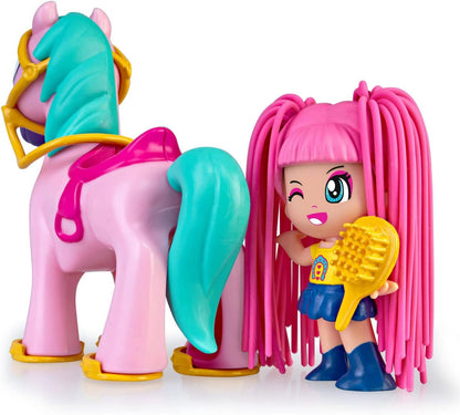 Pinypon 700017180 Peel, Pony Melena to The Wind Toy, Multicoloured, One Size