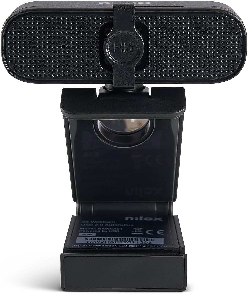 pos iberica solutions NILOX RIS Webcam 2K Video