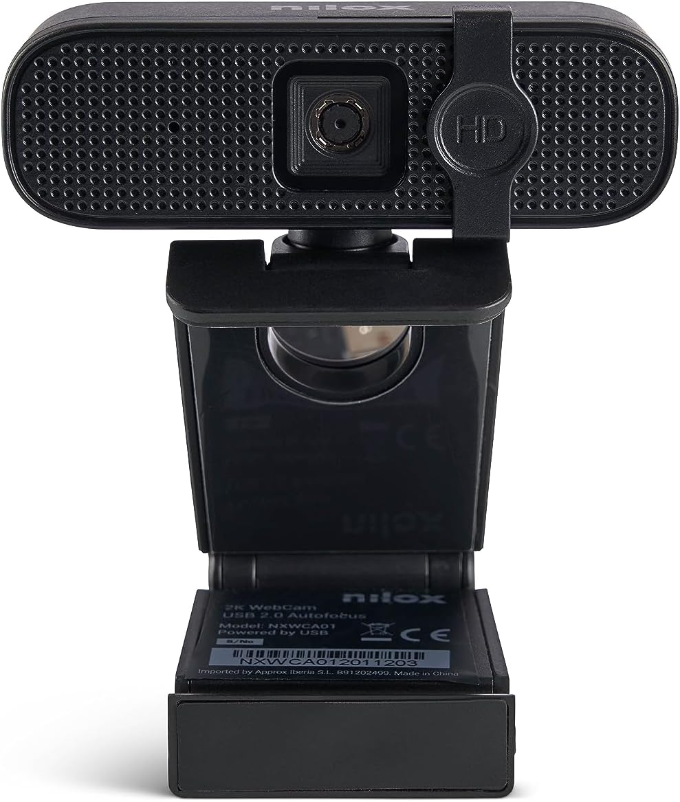 pos iberica solutions NILOX RIS Webcam 2K Video