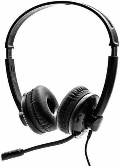 Nilox NXAU0000003 headphones/headset Wired Head-band Office/Call center USB Type-A Black