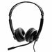 Nilox NXAU0000003 headphones/headset Wired Head-band Office/Call center USB Type-A Black