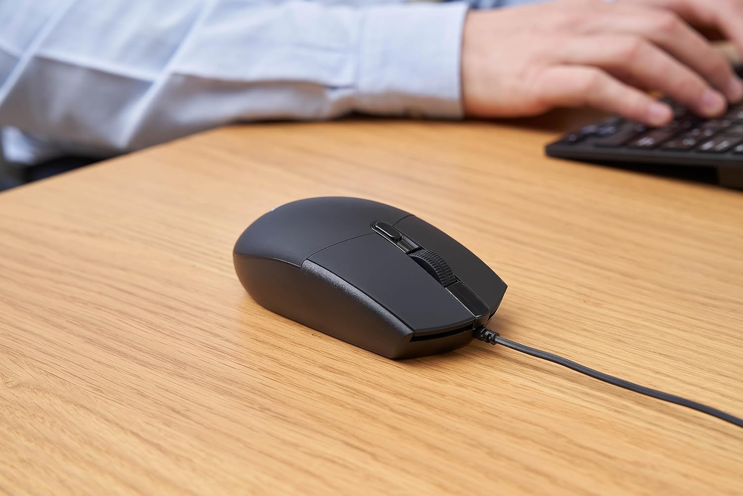 Mouse Nilox Mousb1004 Black Multicolour 3200 Dpi