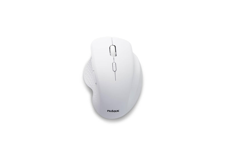 Nilox biomag sl Ergonomic Wireless Mouse 3200 dpi, White
