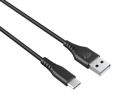 Trust WiFi Gaming Play and Charge Cable 3m for PS5 GXT 226, Long Charging Cable for PlayStation 5 Controller/DualSense, Black