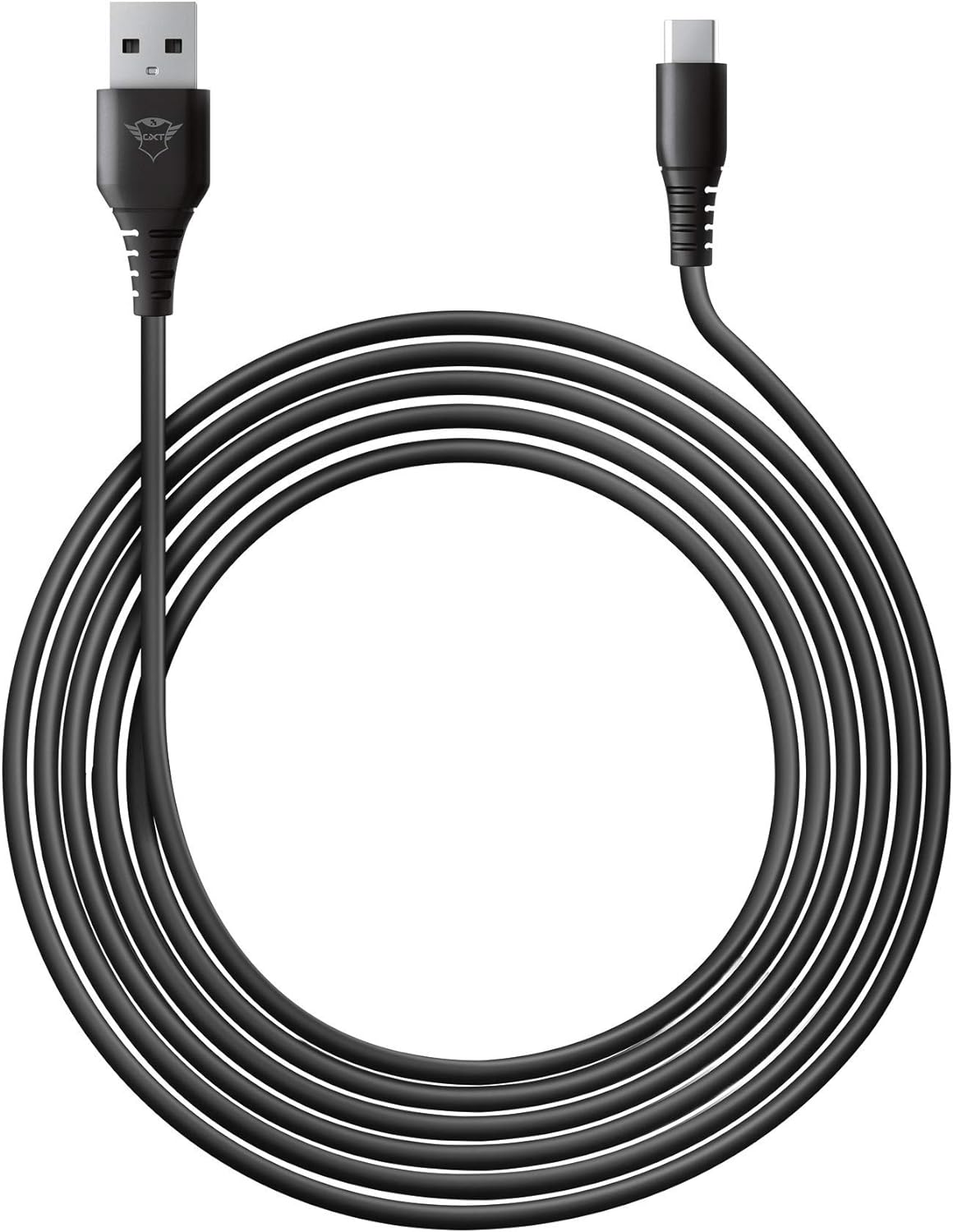 Trust WiFi Gaming Play and Charge Cable 3m for PS5 GXT 226, Long Charging Cable for PlayStation 5 Controller/DualSense, Black