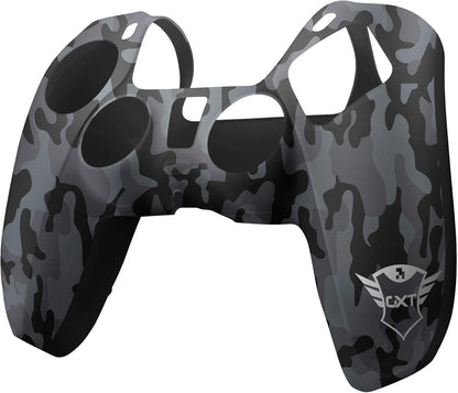 Trust Gaming GXT 748 PS5 Controller Skin, Anti-slip Silicone Cover Case for DualSense Controller PlayStation 5 - Black