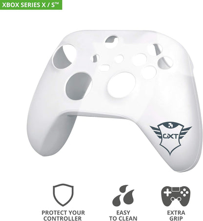 Trust Gaming GXT 749 Xbox Controller Skin, Anti-slip Silicone Cover Case for Xbox Series X (S) Controller - Transparent