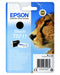 Epson T0711 Guépard Noir, Cartouche d'encre d'origine, D78 D120 DX4000 DX5000 DX6000 DX7400 DX8400 & T0712 Guépard Cyan, Cartouche d'encre d'origine, D78 D120 DX4000 DX5000 DX6000 DX7400