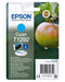Epson T1292 Pomme Cyan, Cartouche d'encre d'origine, WF-3010DW WF-3520DWF WF-3530DTWF WF-3540DTWF WF-7015 WF-7515 WF-7525 BX305F BX310FN BX320FW BX525WD BX535WD BX625FWD BX635FWD BX925FWD BX935FWD
