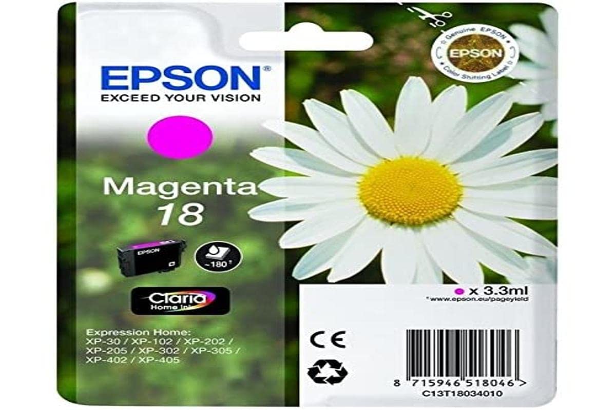 Epson C13T18044012 Inkjet Cartridge for XP30