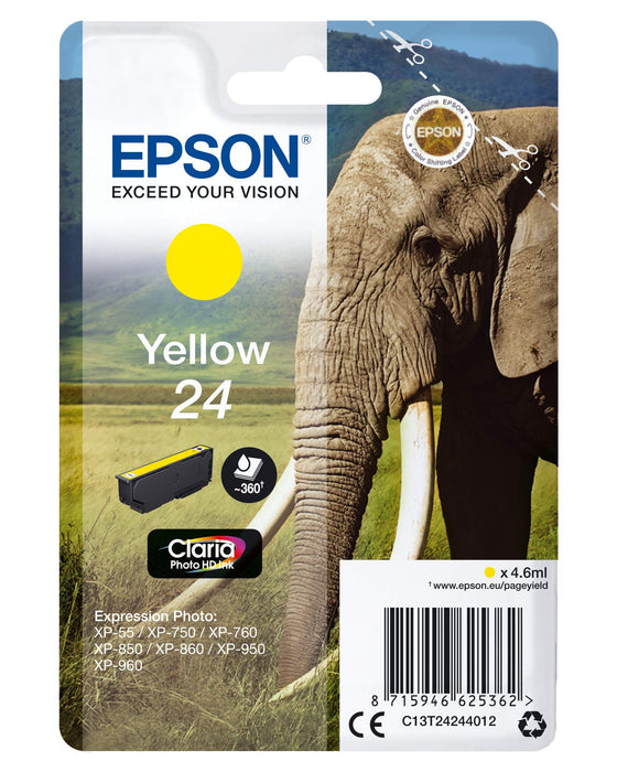 Epson C13T24324012 X-Large Inkjet Cartridge - Cyan