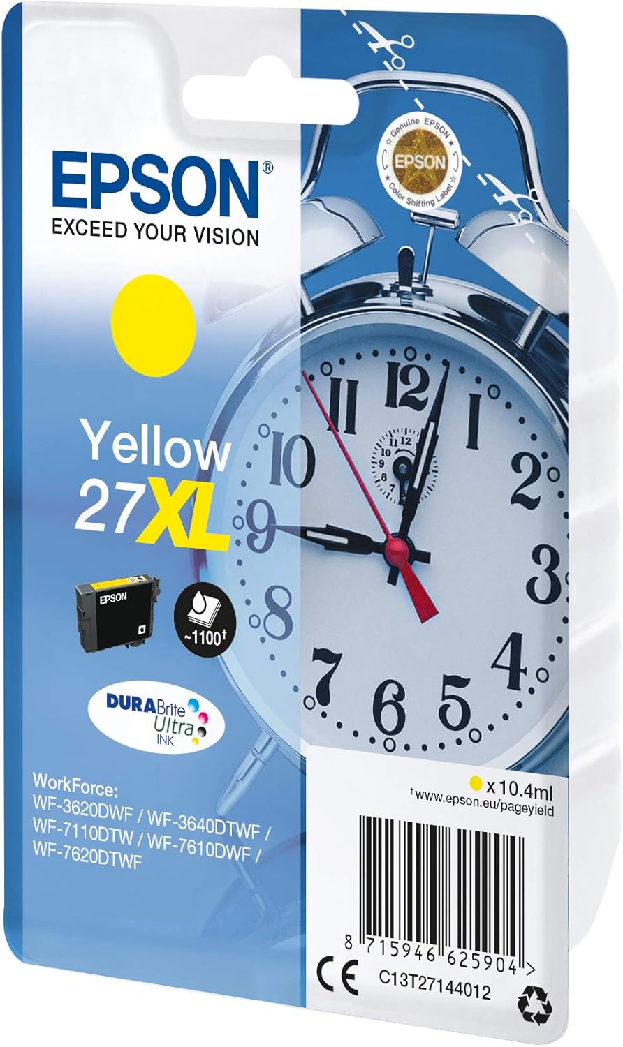 Epson C13T27144022 Inkjet Cartridge - Yellow