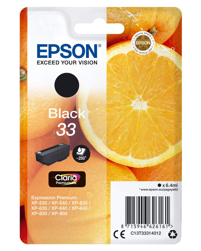 EPSON Oranges Ink Cartridge for XP-530 Series - Black