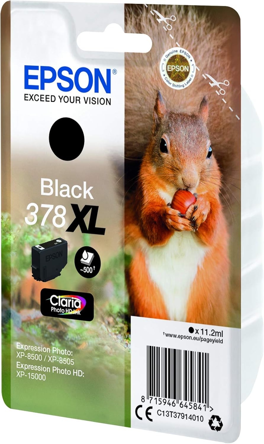 Epson C13T37914020 X-Large Inkjet Cartridge - Black