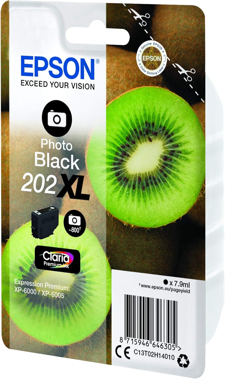 Epson C13T02H14020 XL Original Inkjet Cartridges - Black