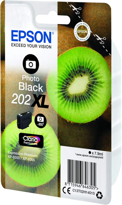 Epson C13T02H14020 XL Original Inkjet Cartridges - Black
