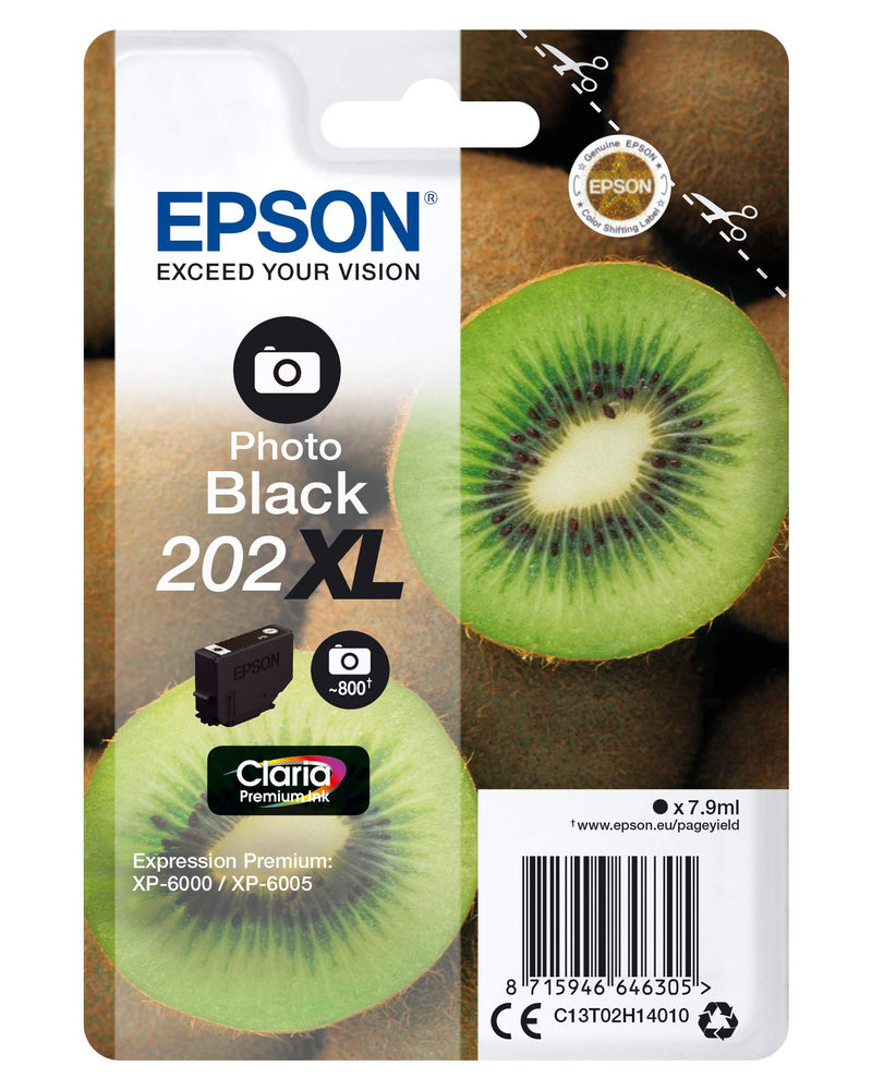 Epson C13T02H14020 XL Original Inkjet Cartridges - Black