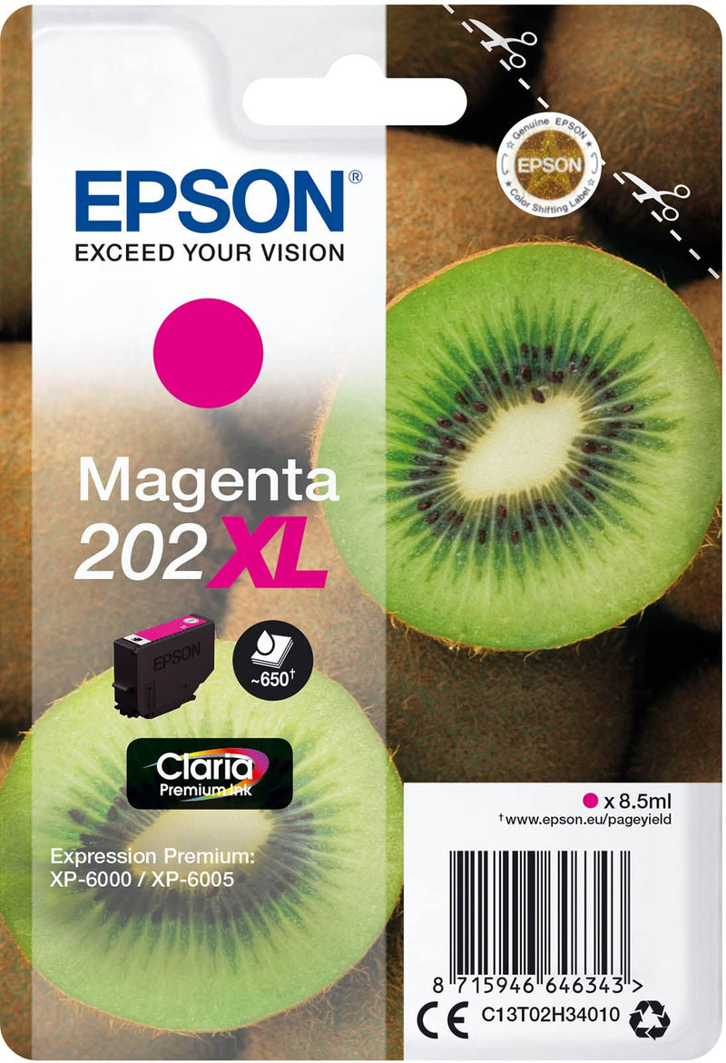 Epson C13T02H34020 XL Original Inkjet Cartridges - Magenta