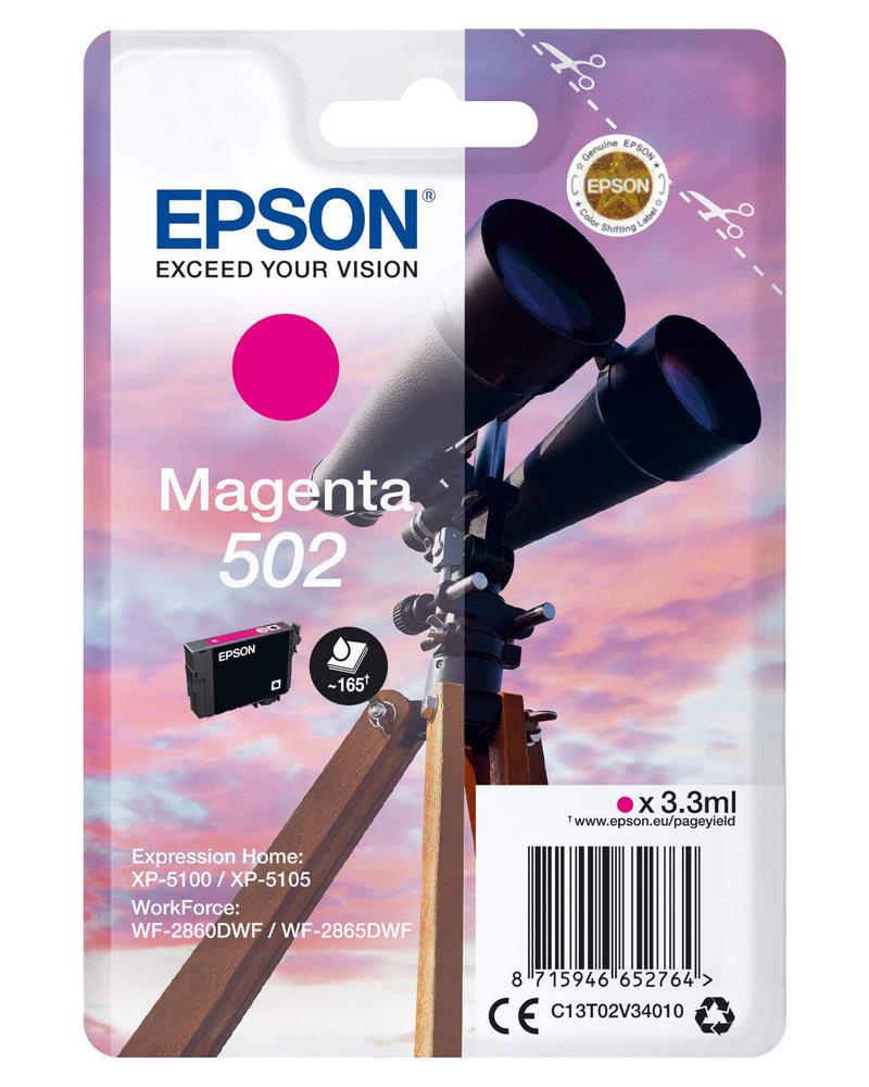 Epson 502 Jumelles Magenta