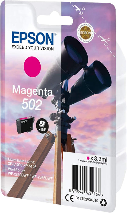 Epson 502 Jumelles Magenta