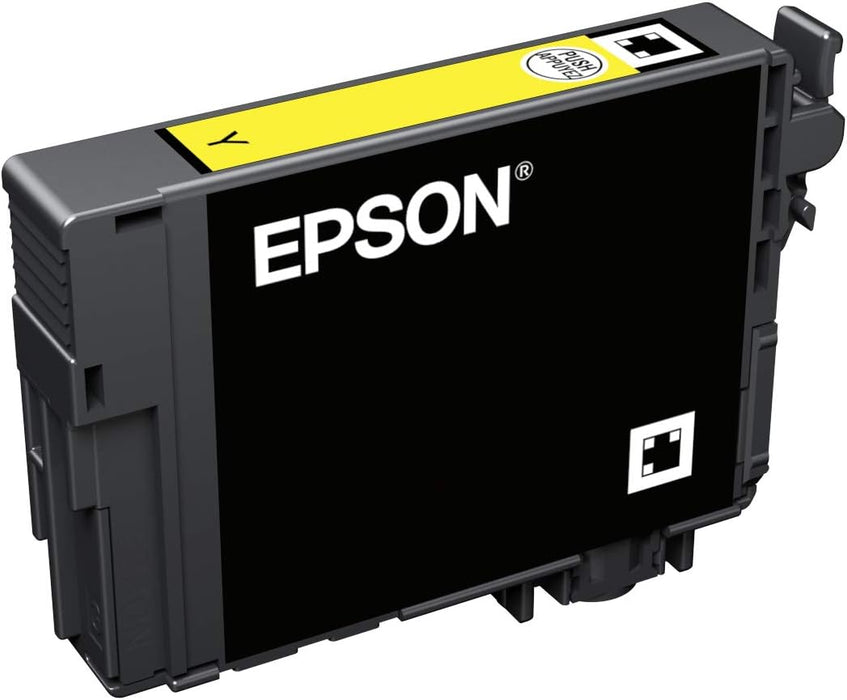 Epson Singlepack Yellow 502 Ink Cartridges (Original, Pigment Ink, Yellow, 1 Piece, Inkjet Print