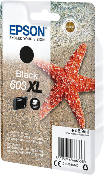 Epson Inchiostro nero XL stella marina 1 inchiostro 603XL RF / AM