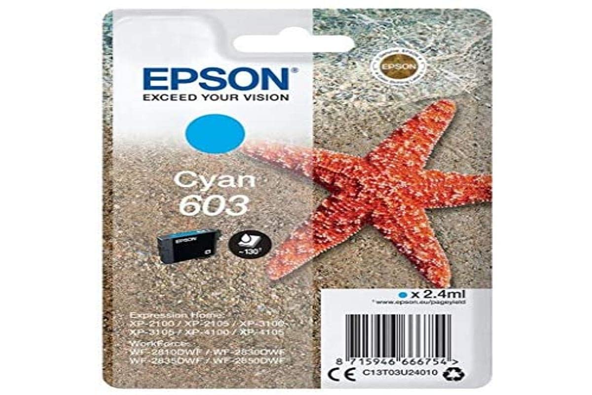Epson Cartuccia Ciano 603