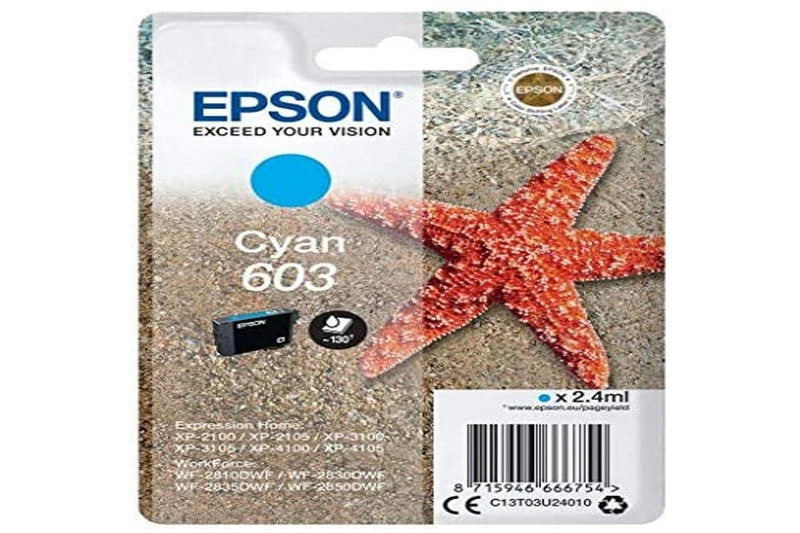 Epson Cartuccia Ciano 603
