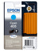 Epson - Inchiostro originale 405XL, per WF-3820DWF, WF-3825DWF, WF-4820DWF, WF-4825DWF, WF-4830DTWF, WF-7830DTWF, WF-7835DTWF, WF-7840DTWF, ciano