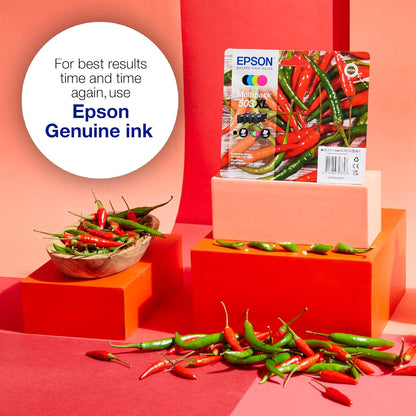 Epson 503XL Chillies, Genuine Yellow Ink Cartridge