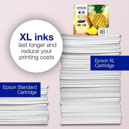 Epson 604XL Pineapple, Genuine Cyan Ink Cartridge