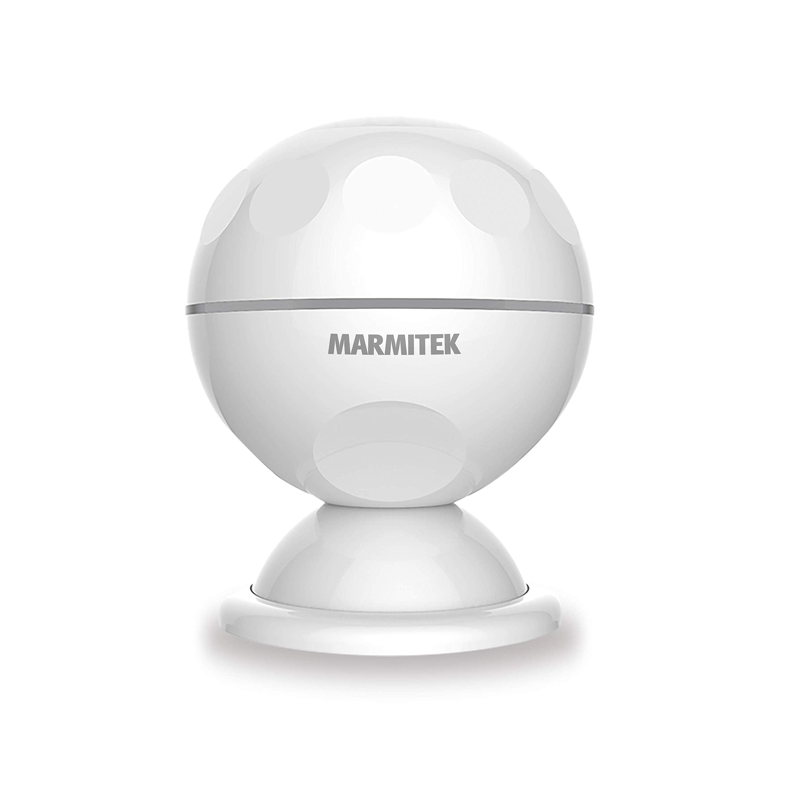 Alexa Motion Sensor - Marmitek Sense SE - Motion Detector - Wireless Battery Powered - Magnetic Wall Bracket - Get Notifications - Activate Lights or Scenes - Control Anywhere With Smart me App - WiFi