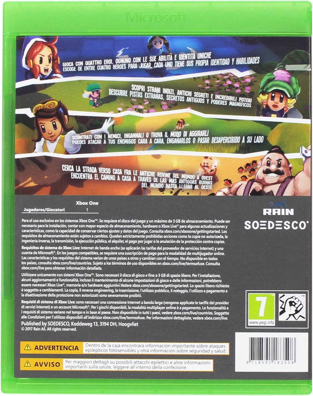Bandai Namco Entertainment World To The West Xbox One Xbox One standard