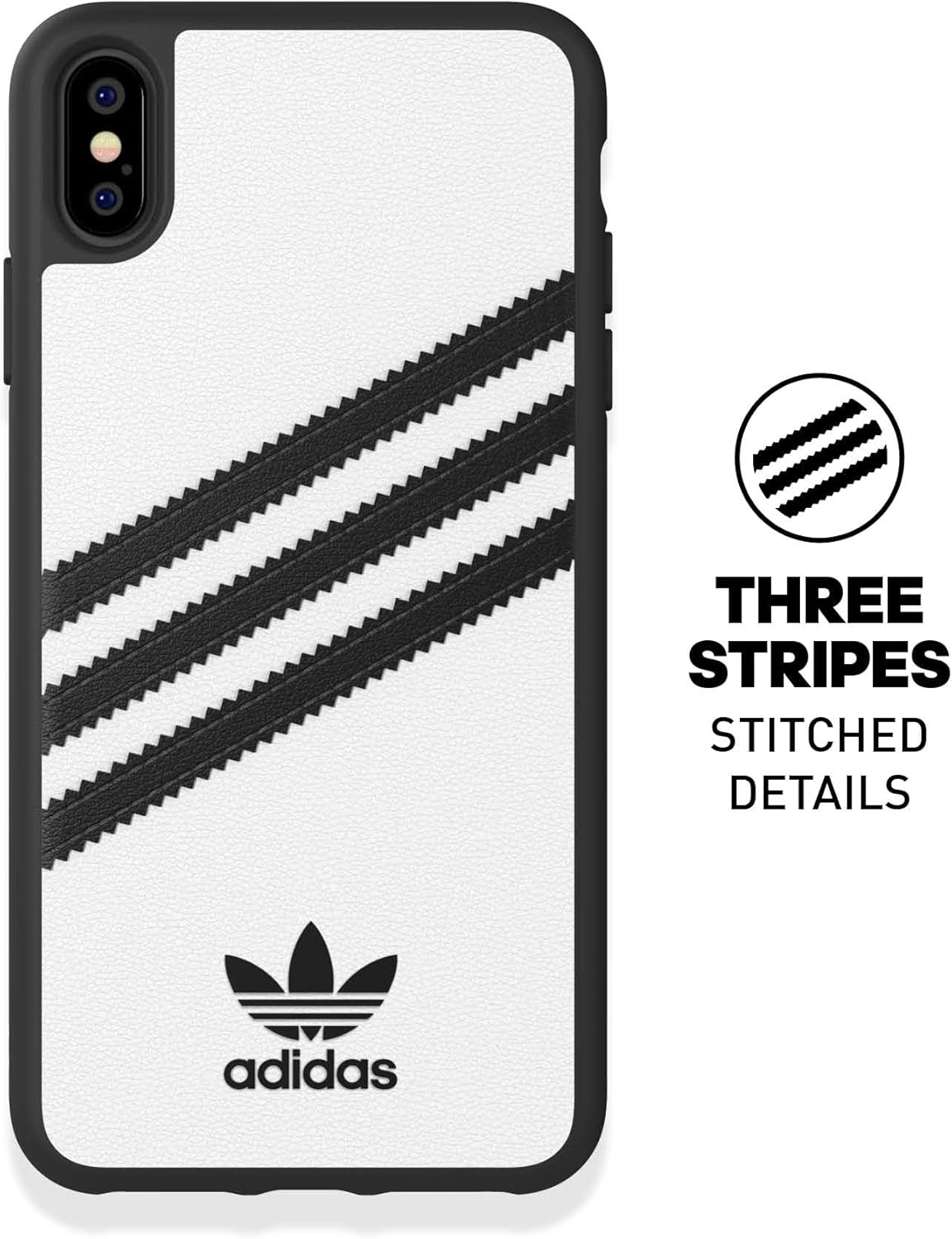 adidas Phone Case Compatible with iPhone XS Max, Originals Moulded Samba Case, Shockproof, Fully Protective Phone Cover