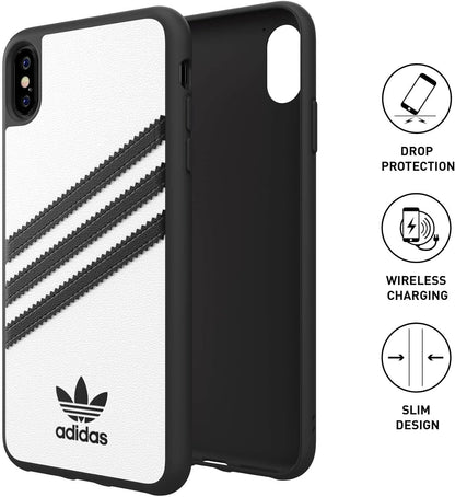 adidas Phone Case Compatible with iPhone XS Max, Originals Moulded Samba Case, Shockproof, Fully Protective Phone Cover